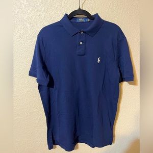 Men’s Navy Blue Polo by Ralph Lauren Polo Button Up Shirt